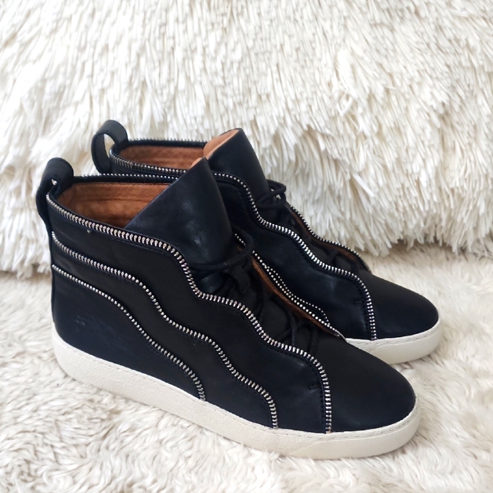 Frye Black High-Top Women's Sneakers